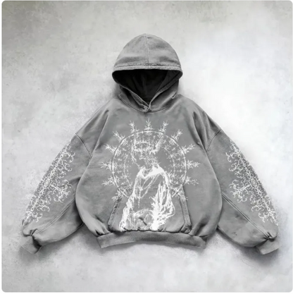 Metro Flair Hooded Art Sweatshirt
