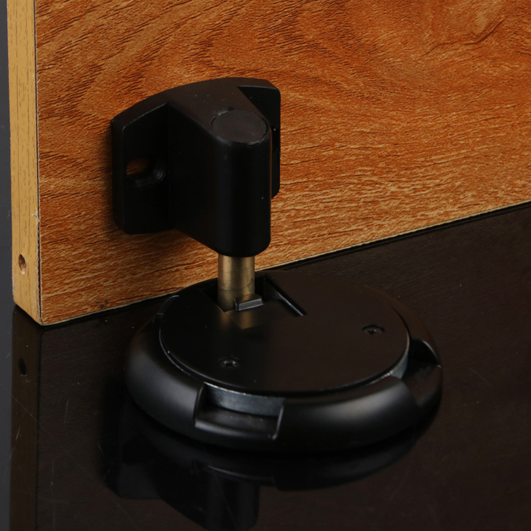 Zinc Alloy Ground Suction Door Stopper - Robust &amp; Modern!