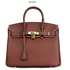 Platinum Top-Layer Cowhide Handbag
