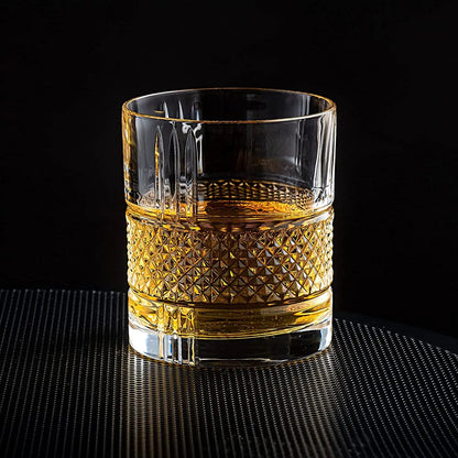 Elite Whiskey Essentials - Stones &amp; Crystal Glass