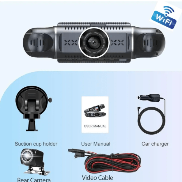 Quad HD Wi-Fi Car Dash Camera