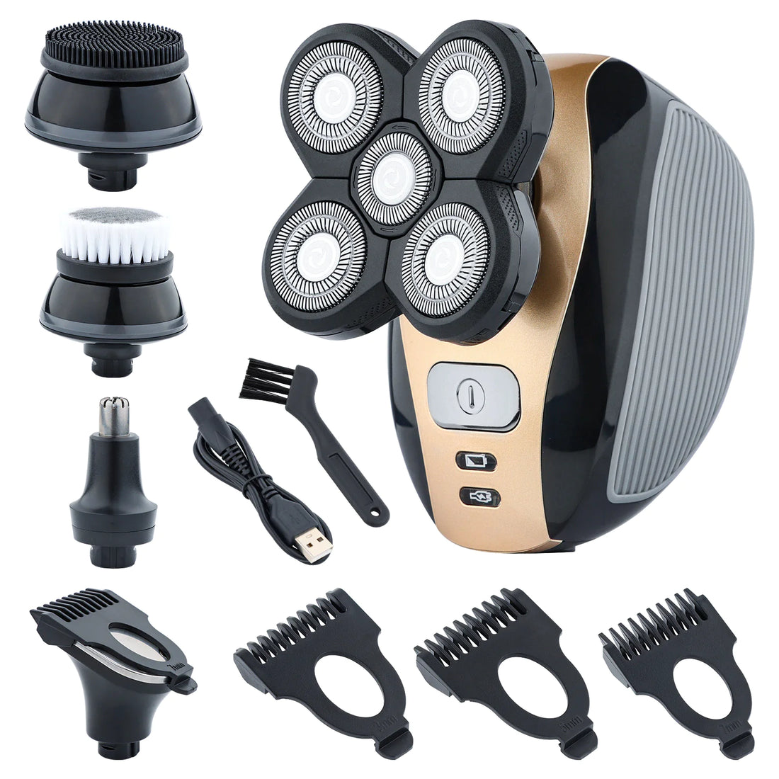 5-in-1 Versatile Electric Shaver Kit