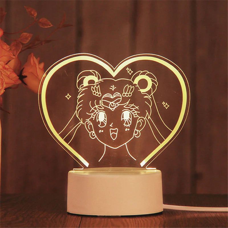 3D Acrylic Love Illuminator
