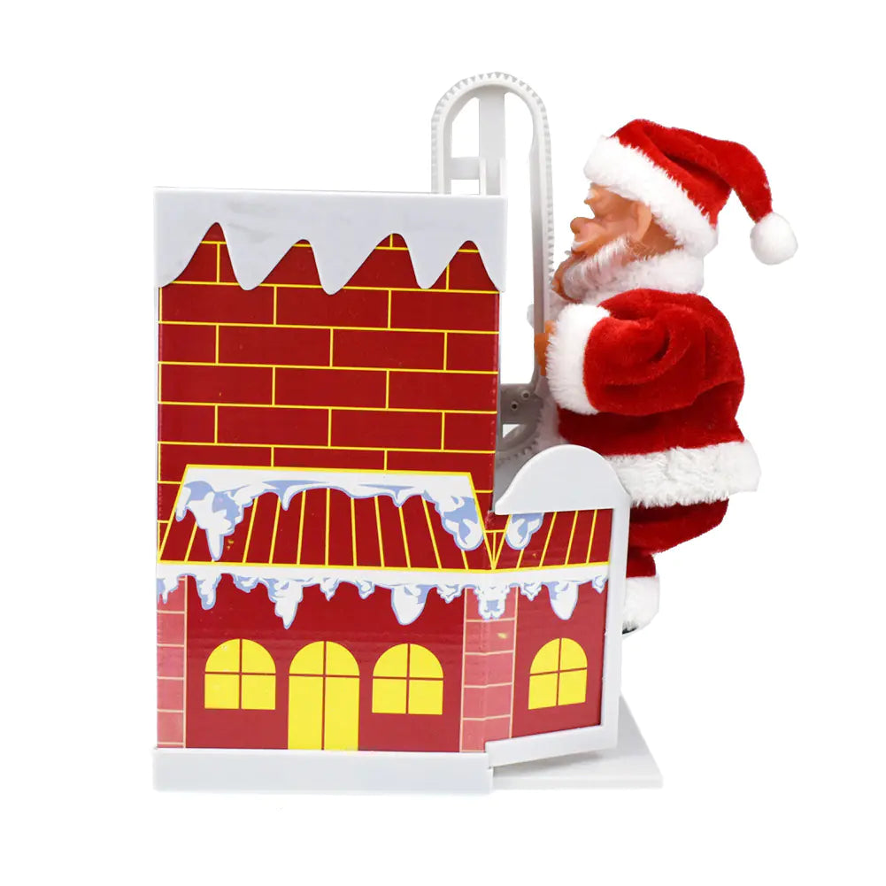 Santa Climber Figurine
