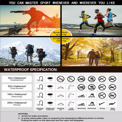 Tactical LED Sports Watch for Men