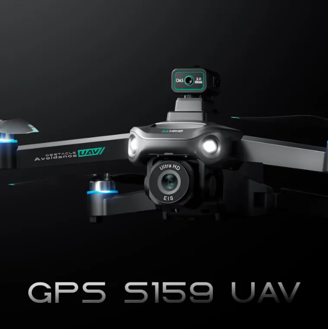 GPS Smart Drone with HD Camera &amp; Collision Avoidance