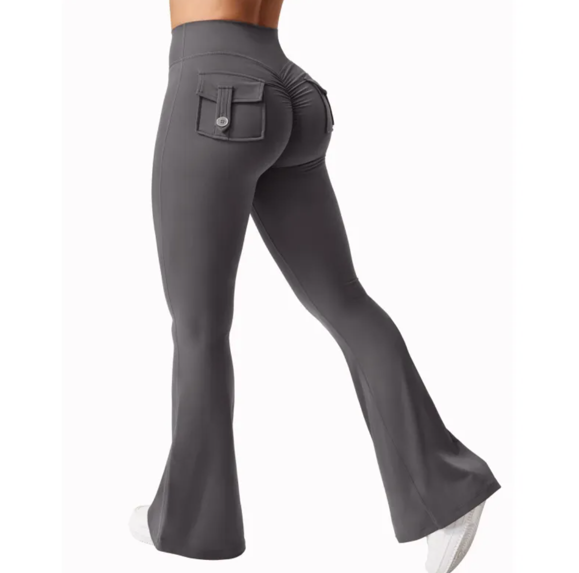 Urban Chic High-Rise Cargo Joggers