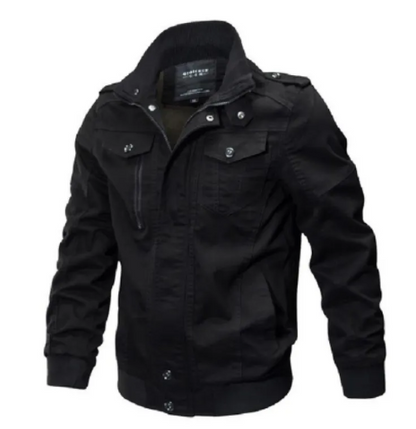 Vintage Cotton Flight Jacket for Men