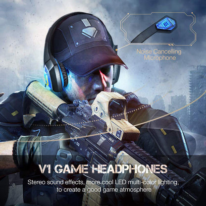 RGB Elite Gaming Headset with LED Effects