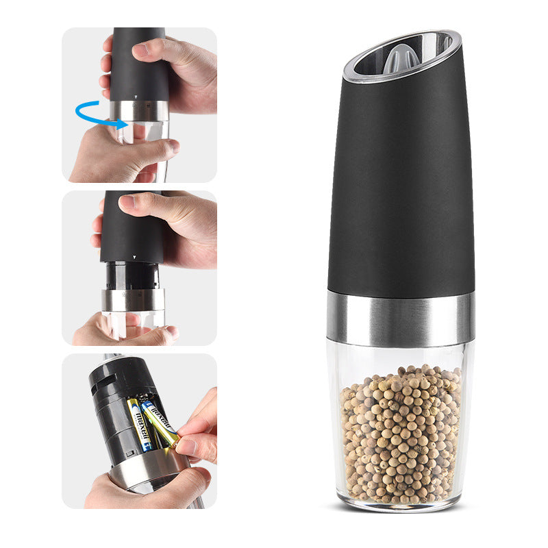 AutoSense Stainless Steel Pepper Mill