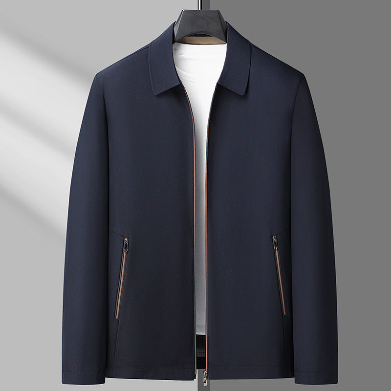 Metropolitan Silk Bomber Jacket for Men
