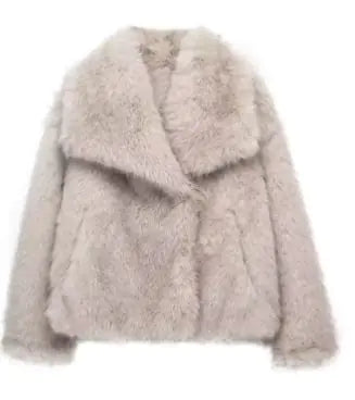 Chic Faux Fur Winter Jacket