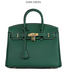 Platinum Top-Layer Cowhide Handbag