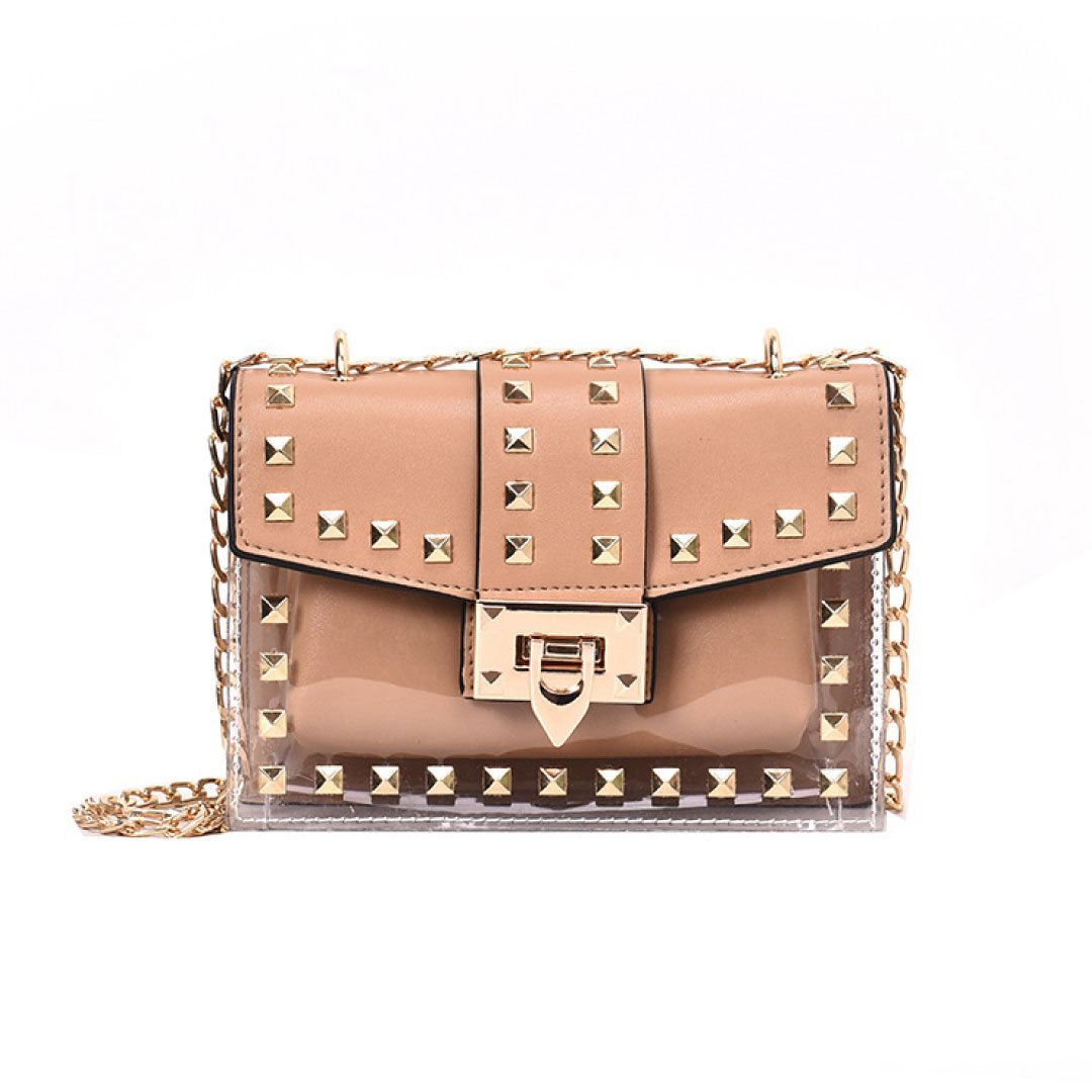 Betty Shoulder Bag -Clear/Rose ChicCharm