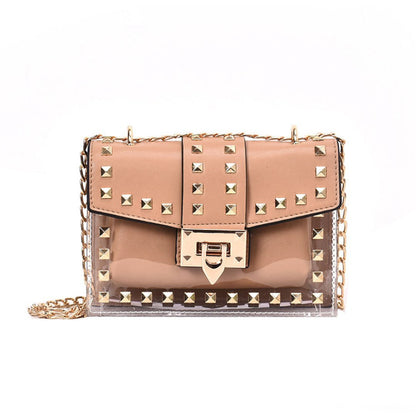 Betty Shoulder Bag -Clear/Rose ChicCharm