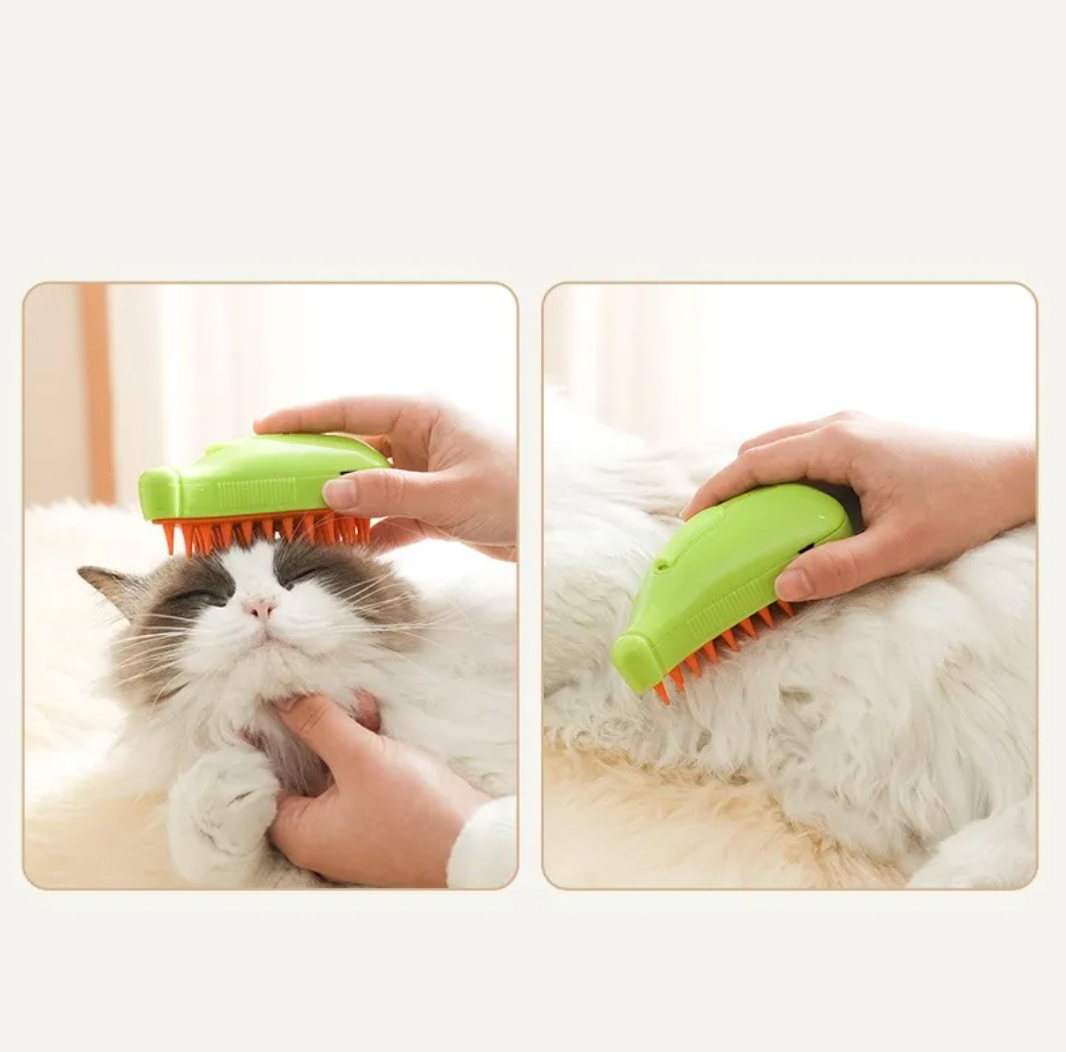 SteamGroom Pet Brush