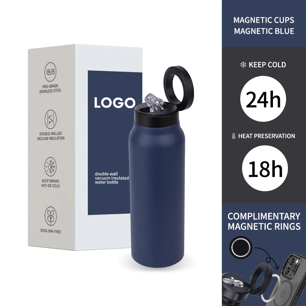 SnapLid Steel Bottle