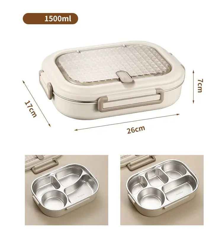 Stainless Steel Microwavable Lunch Box