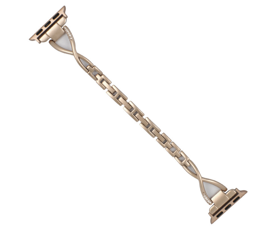 Diamond X-Link Stainless Apple Watch Strap