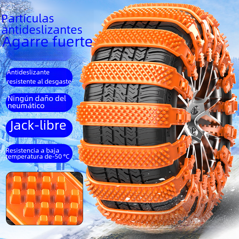 Durable Traction Tire Chains Best Snow &amp; Ice Grip for Trucks 
