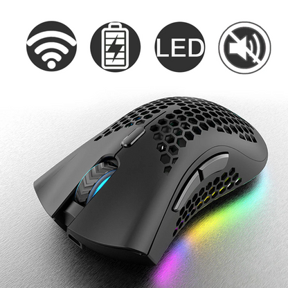 7-Color LED Backlit Wireless Gaming Mouse
