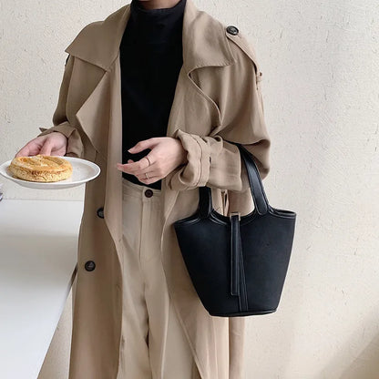 Chic Leather Elegance Handbag
