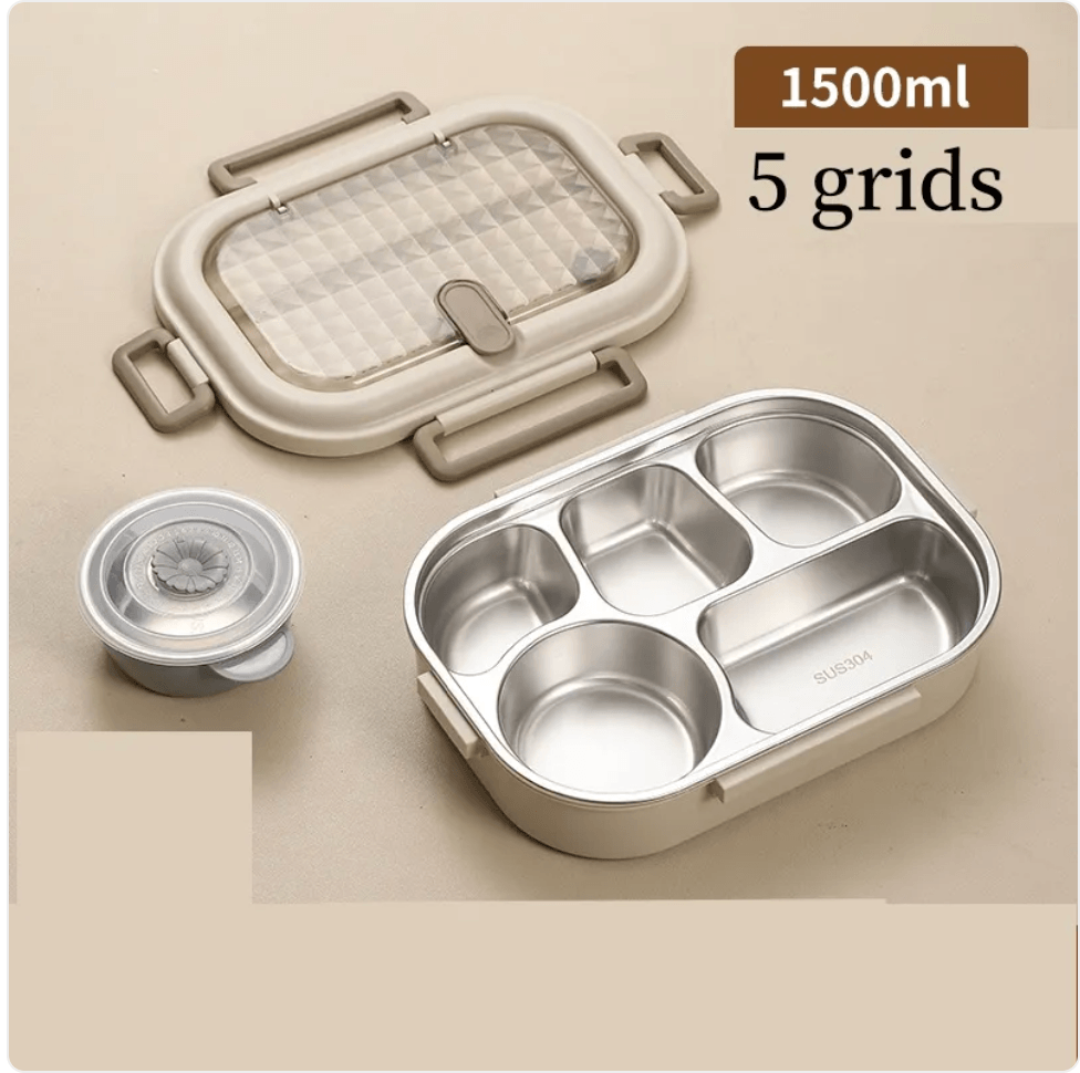 Stainless Steel Microwavable Lunch Box