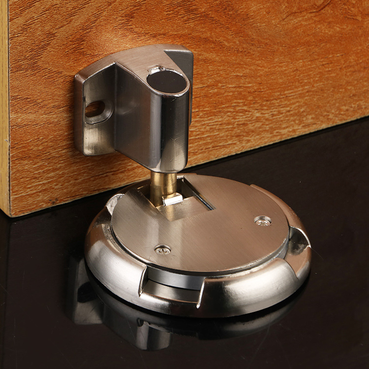 Zinc Alloy Ground Suction Door Stopper - Robust &amp; Modern!
