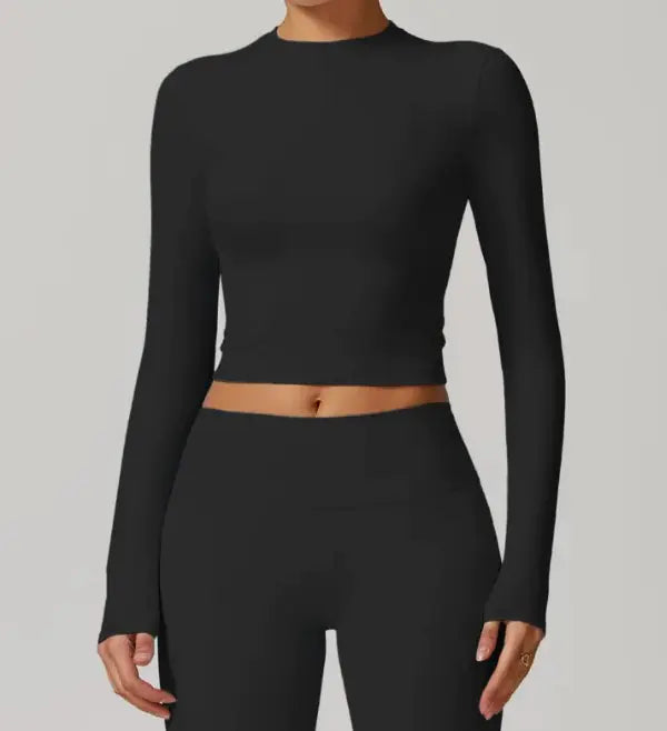Sleek Long Sleeve Yoga Top