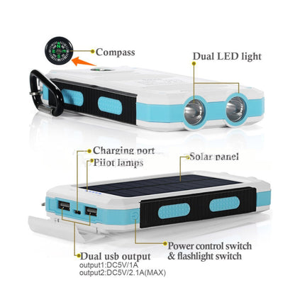 MegaCharge 20k mAh Rugged Solar Power Bank ChicCharm