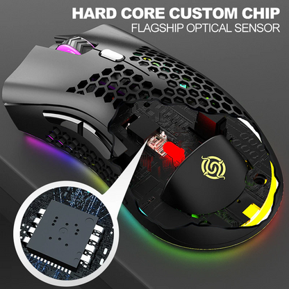 7-Color LED Backlit Wireless Gaming Mouse