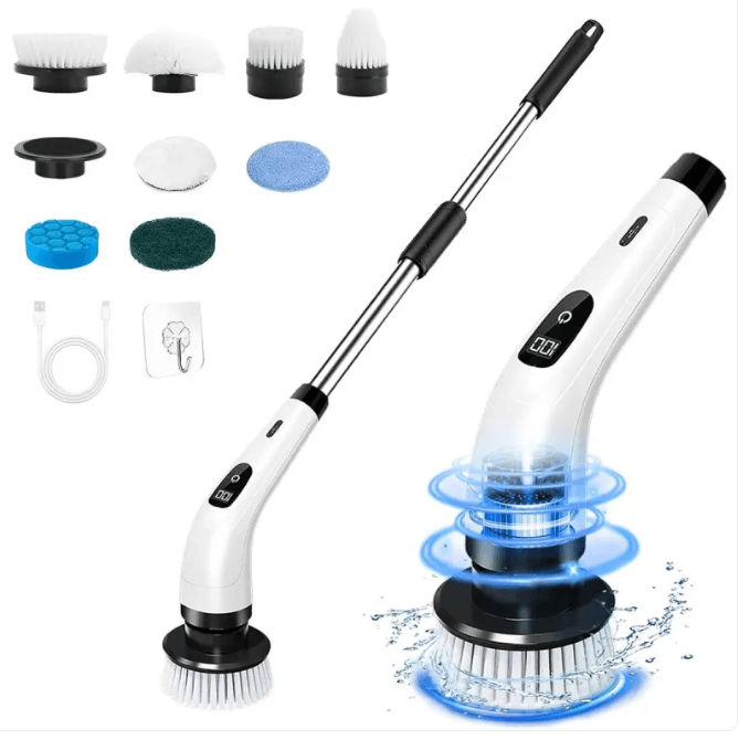Cordless Motorized Rotary Scrubber