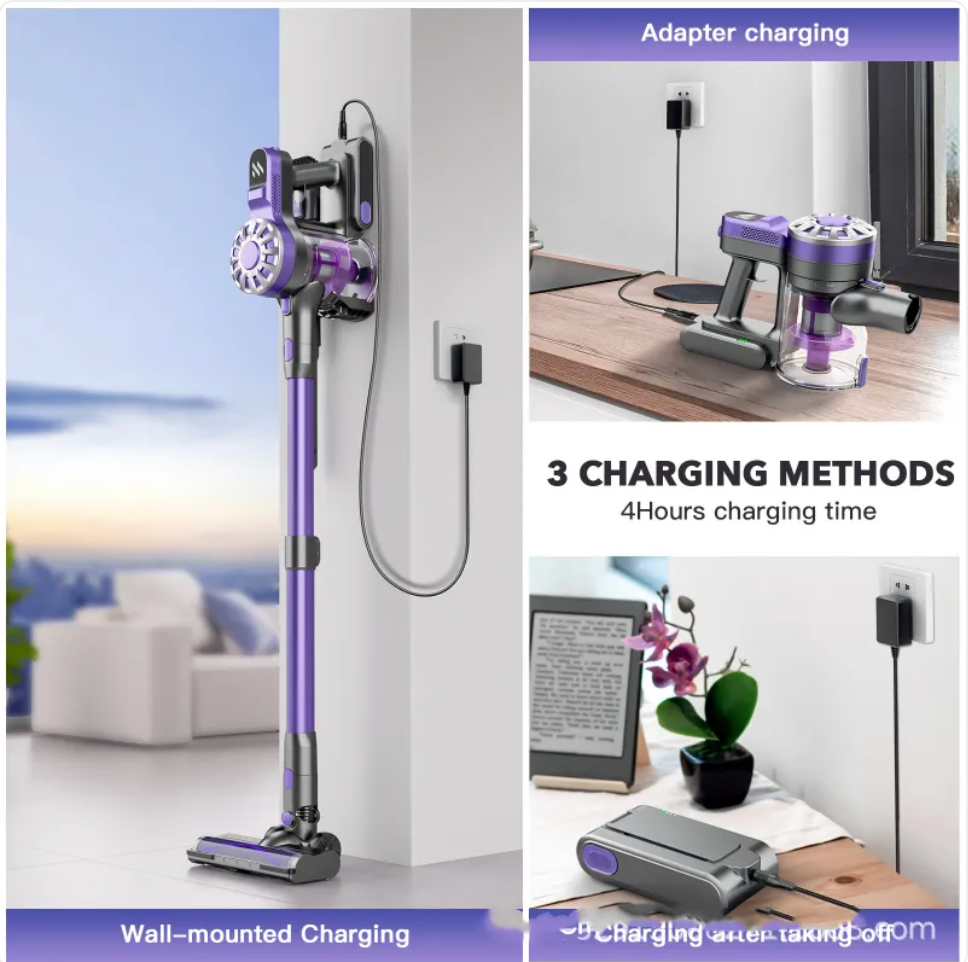 Compact Extendable Vacuum Cleaner for Homes