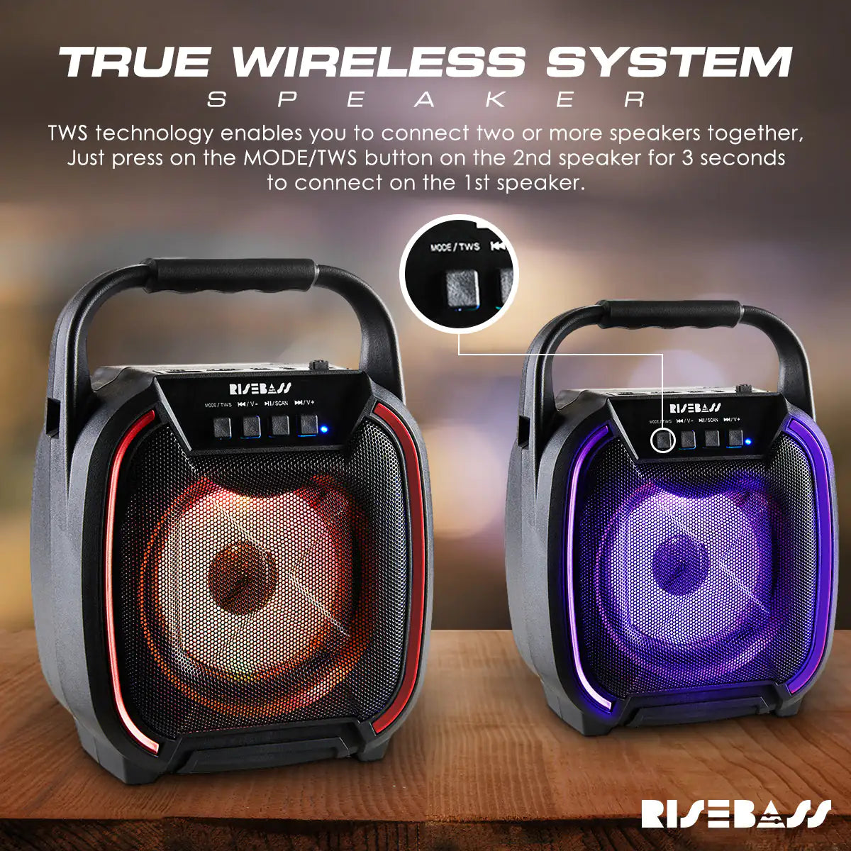 Portable Power Blast Speaker