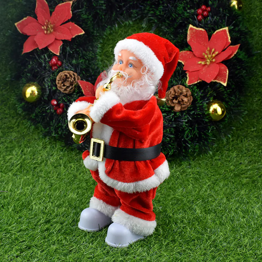 Santa Climber Figurine