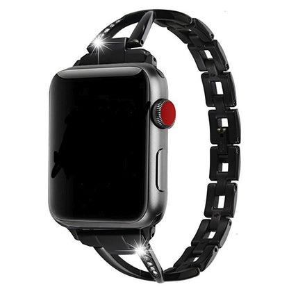 Diamond X-Link Stainless Apple Watch Strap