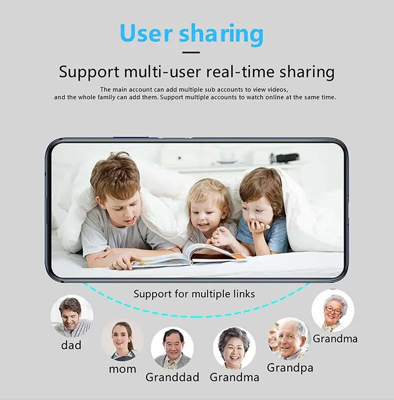 4K Mini Spy Camera WiFi Hidden HD DIY Nanny Cam