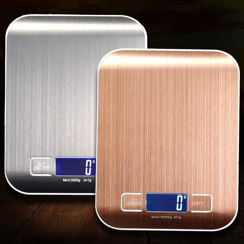 Precision Steel Rechargeable Scale