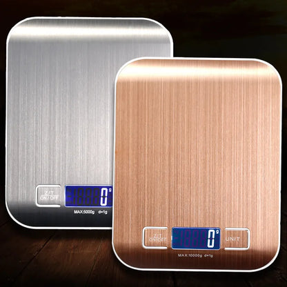 Precision Steel Rechargeable Scale