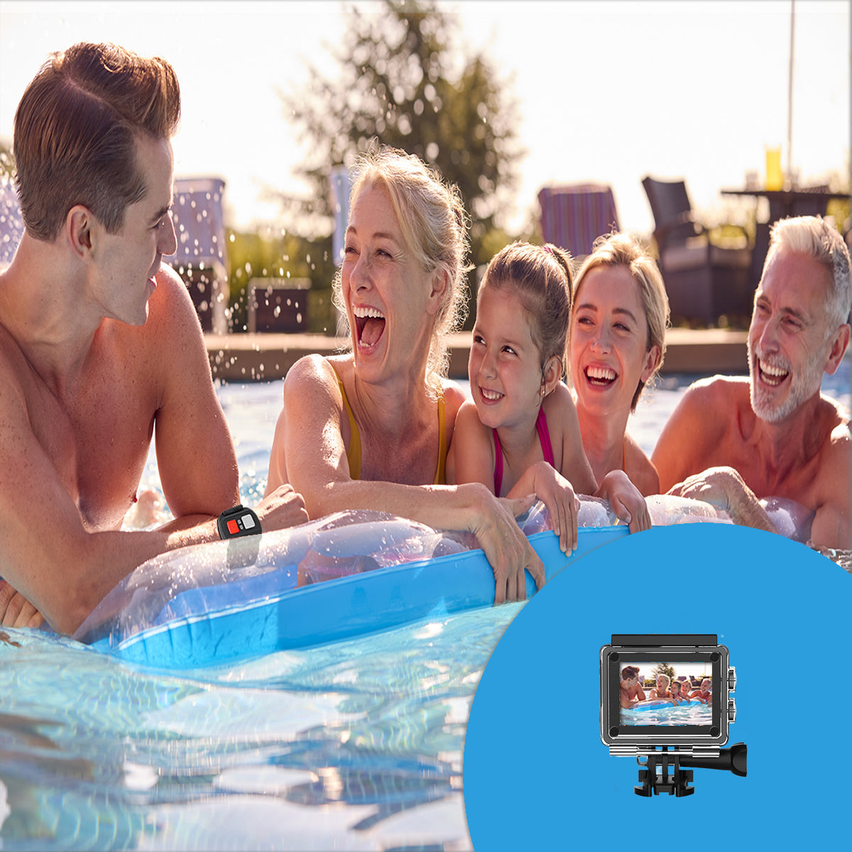 4K UHD Action Camera with WiFi &amp; RF Remote