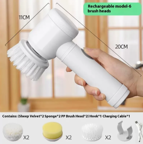 VersaClean Electric Scrubber | Effortless Home Cleaning ChicCharm