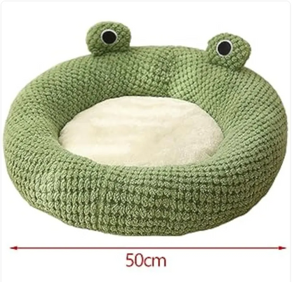 Froggy Plush Pet Nest ChicCharm