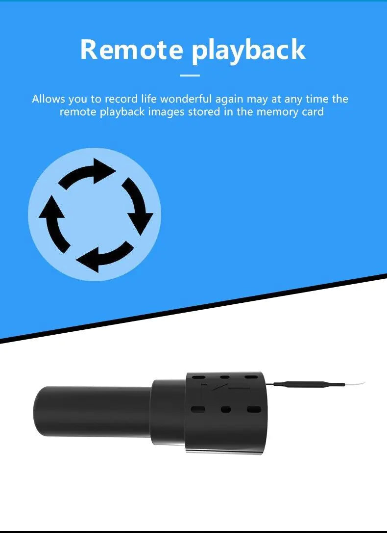 4K Mini Spy Camera WiFi Hidden HD DIY Nanny Cam