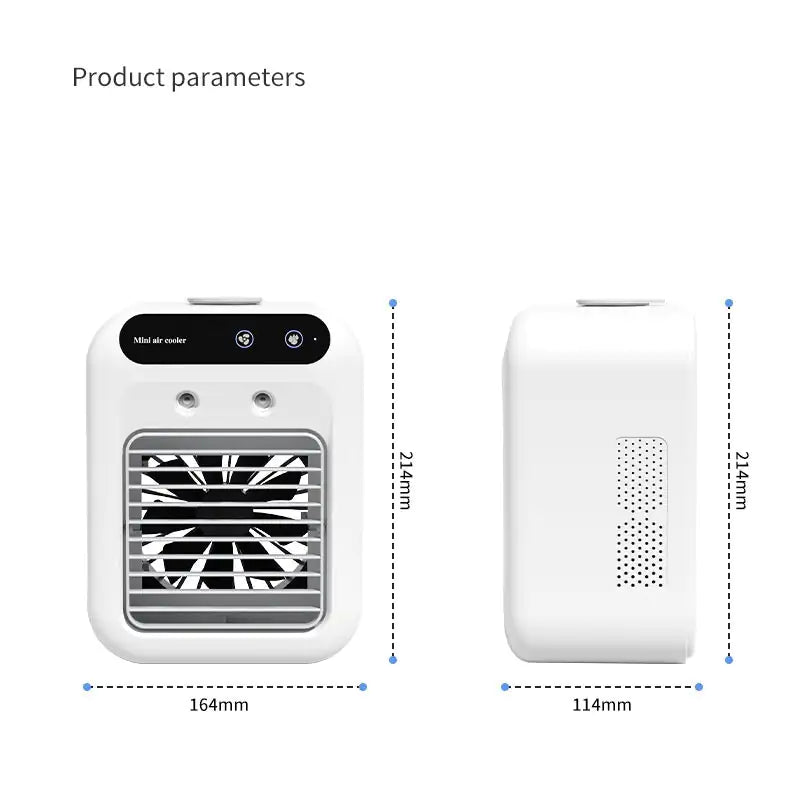 Portable Air Mist Cooler Fan for Office and Home