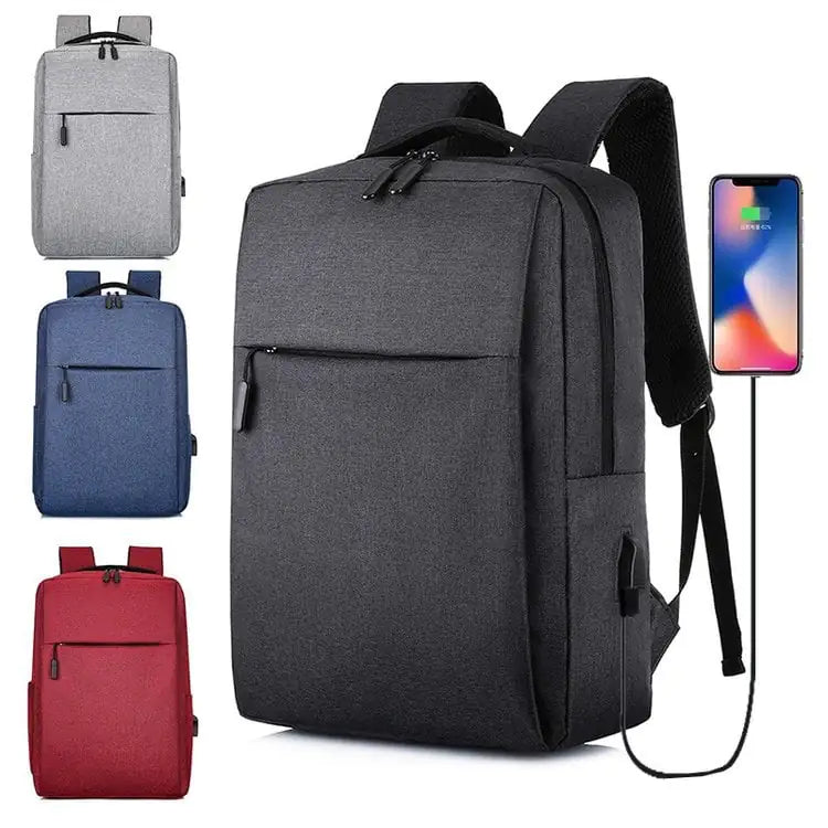 Secure Travel USB Backpack