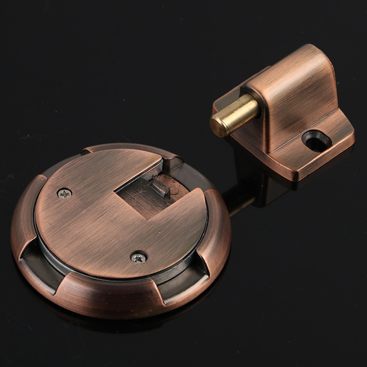 Zinc Alloy Ground Suction Door Stopper - Robust &amp; Modern!