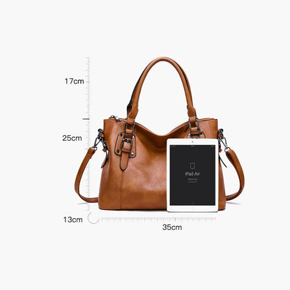 Chic Retro Shoulder Bag - High Capacity