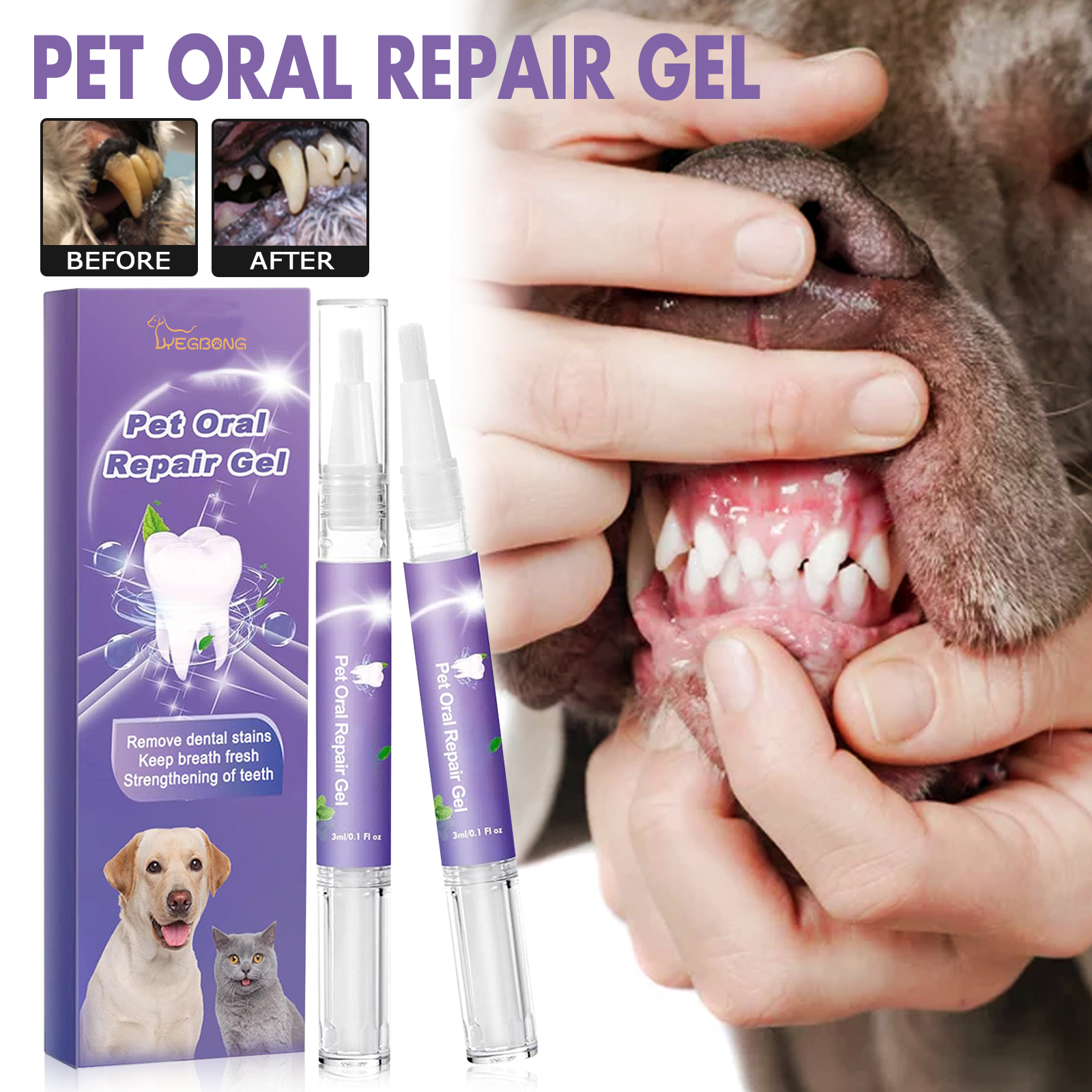 Pet Dental Repair Gel