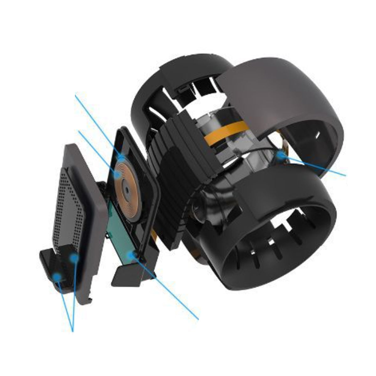 Smart Wheel LED Wireless Charger ChicCharm