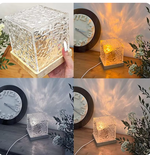 RGB Ripple Effect LED Table Lamp